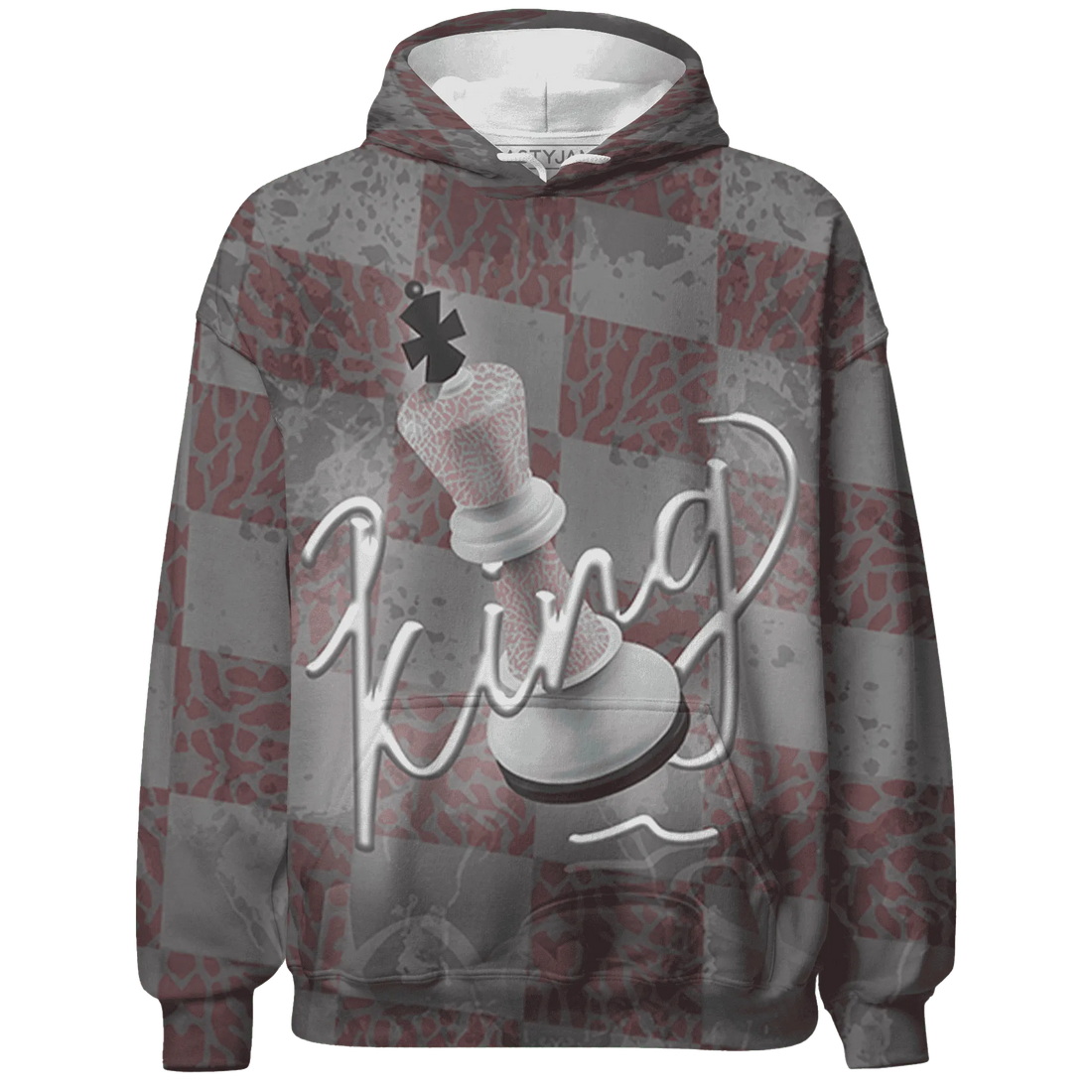 Red-Stardust-3s-Hoodie-Match-Black-King-3D