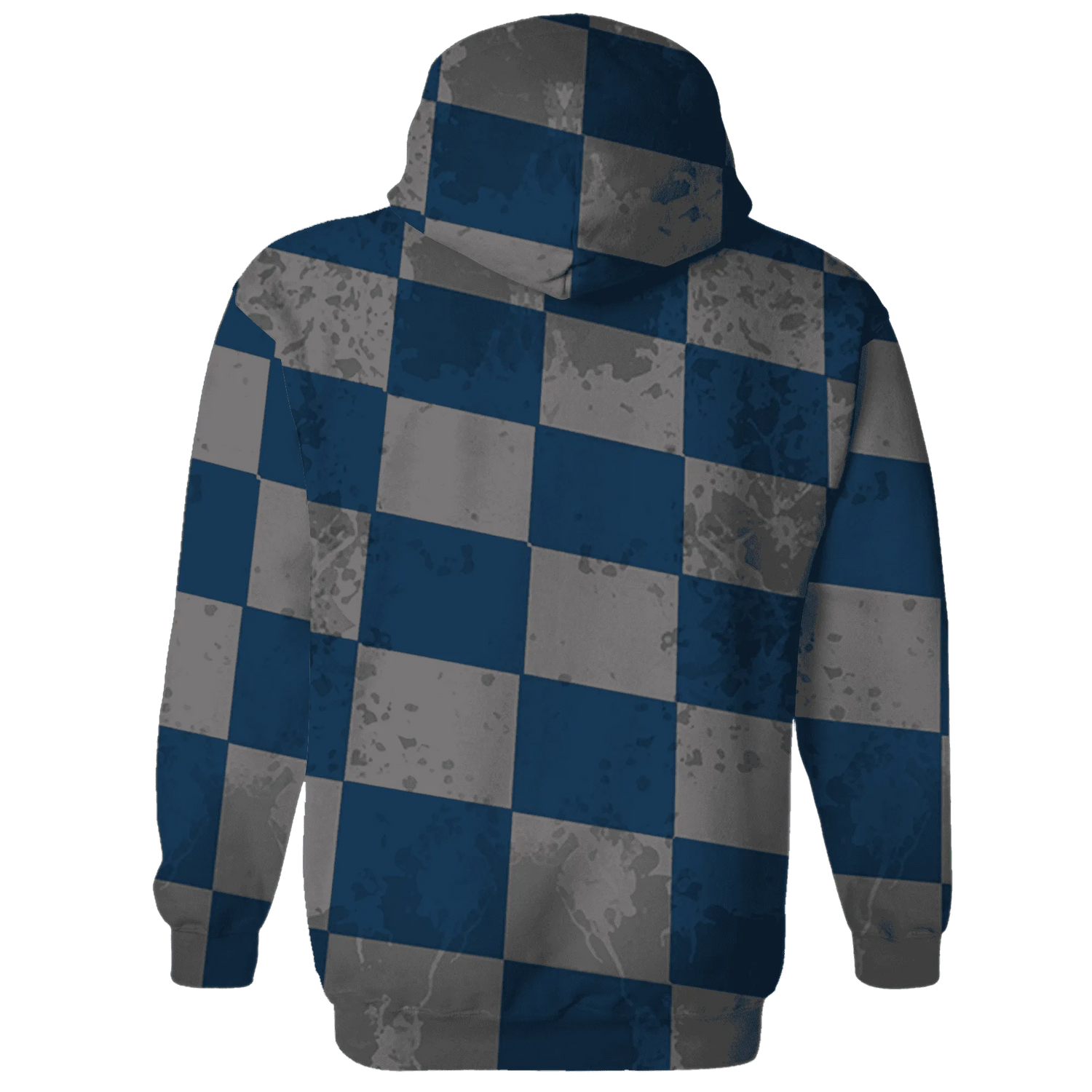 Industrial-Blue-4s-Hoodie-Match-Black-King-3D