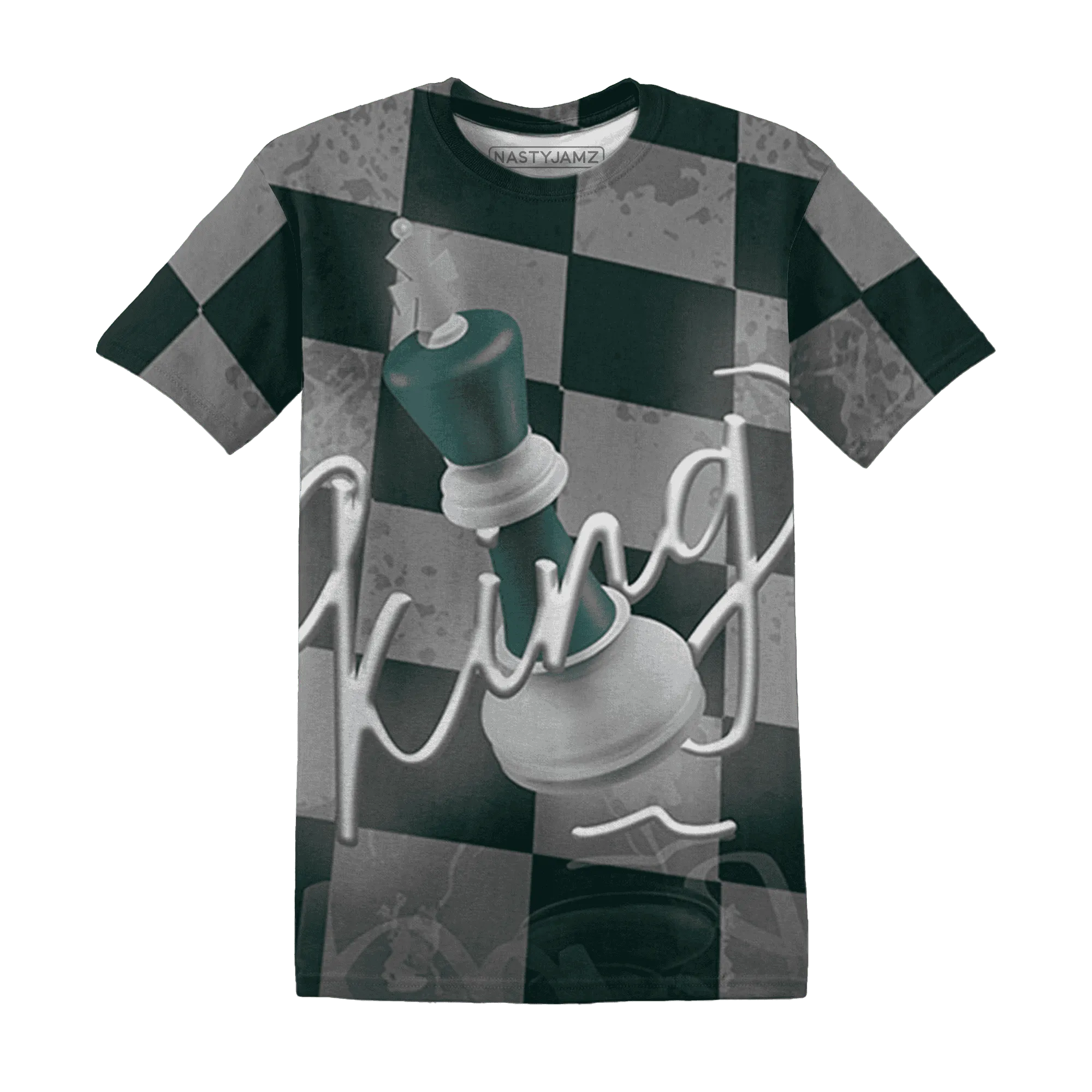 Oxidized-Green-4s-T-Shirt-Match-Black-King-3D