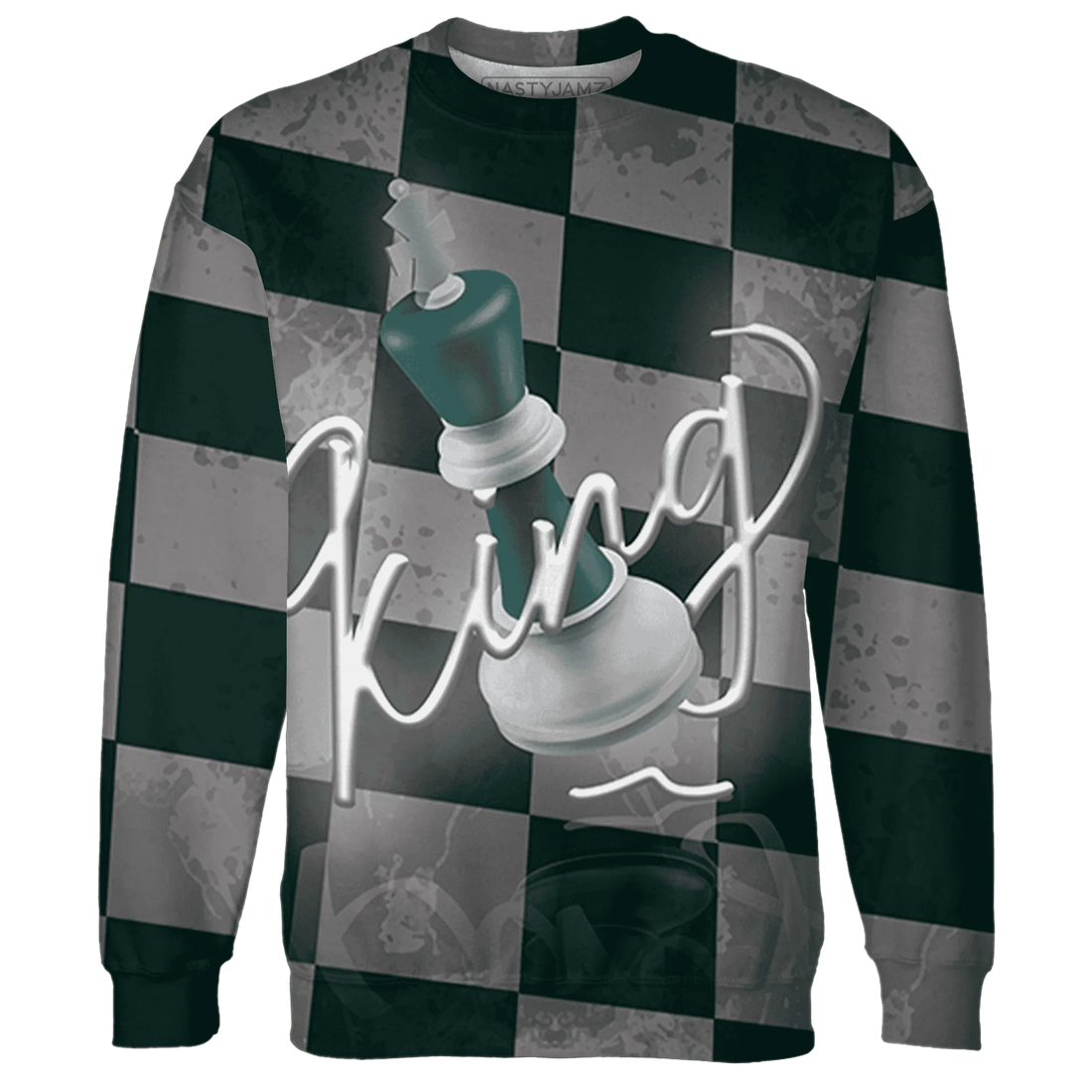 Oxidized-Green-4s-Sweatshirt-Match-Black-King-3D