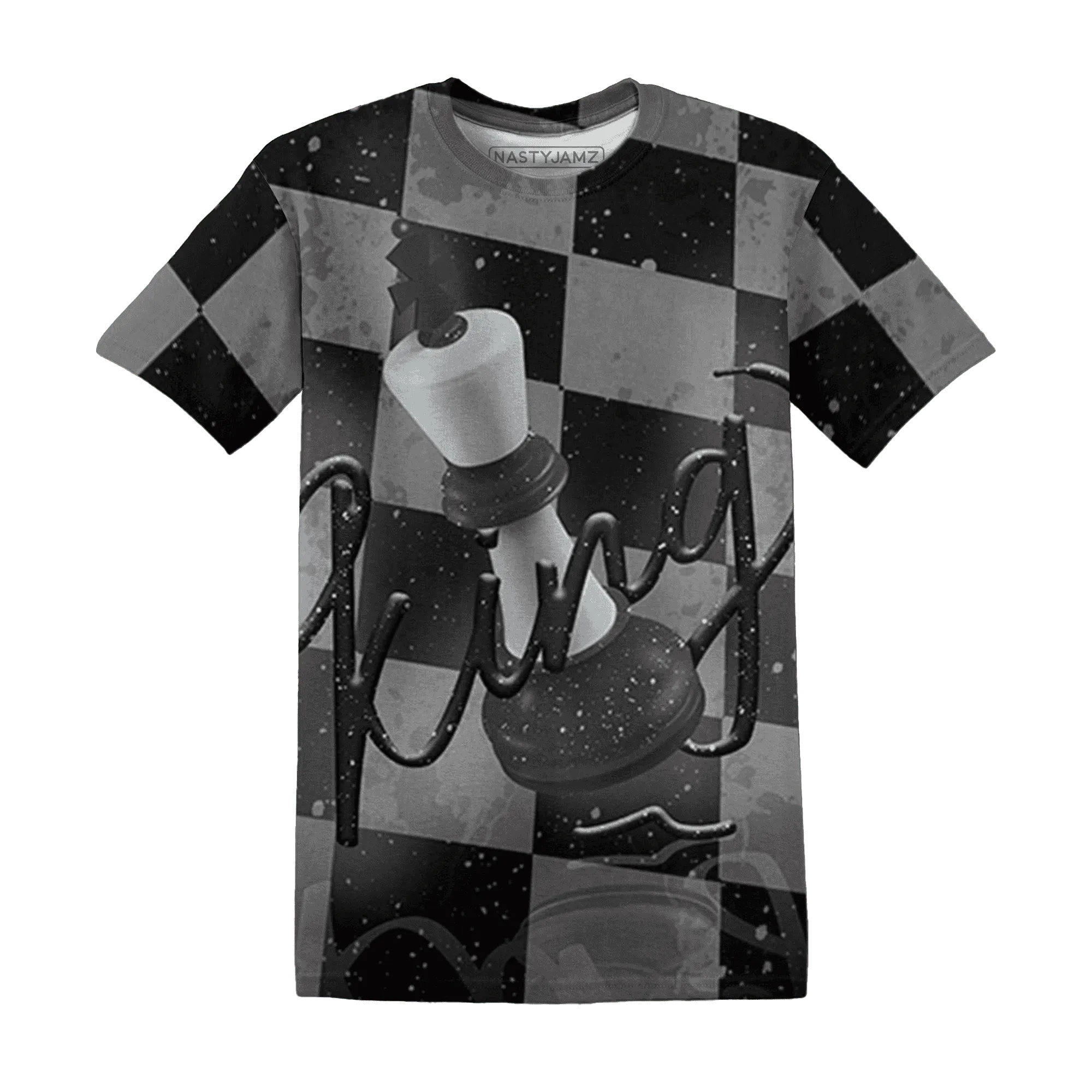 Reverse-Oreo-6s-T-Shirt-Match-Black-King-3D