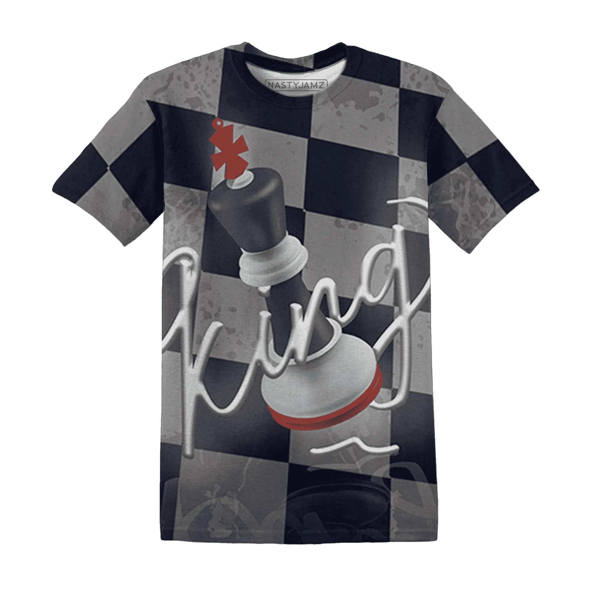 White-Navy-6s-T-Shirt-Match-Black-King-3D