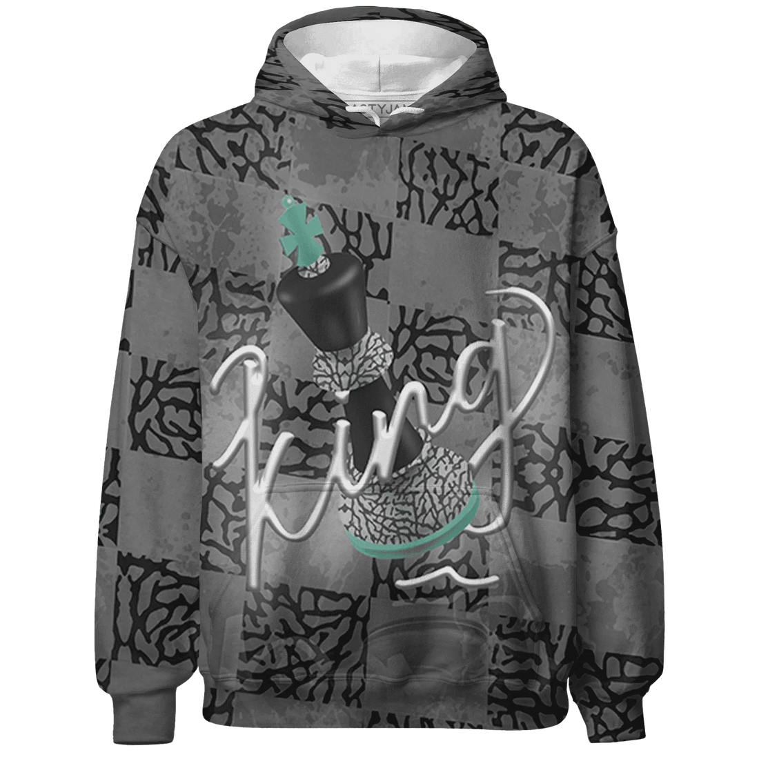 Green-Glow-3s-Hoodie-Match-Black-King-3D