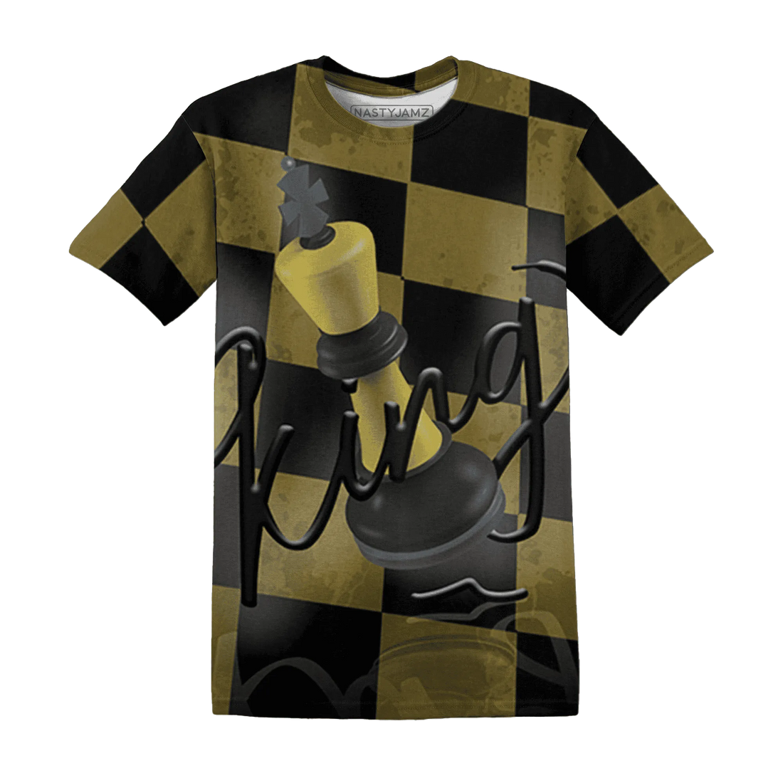 Thunder-4s-T-Shirt-Match-Black-King-3D