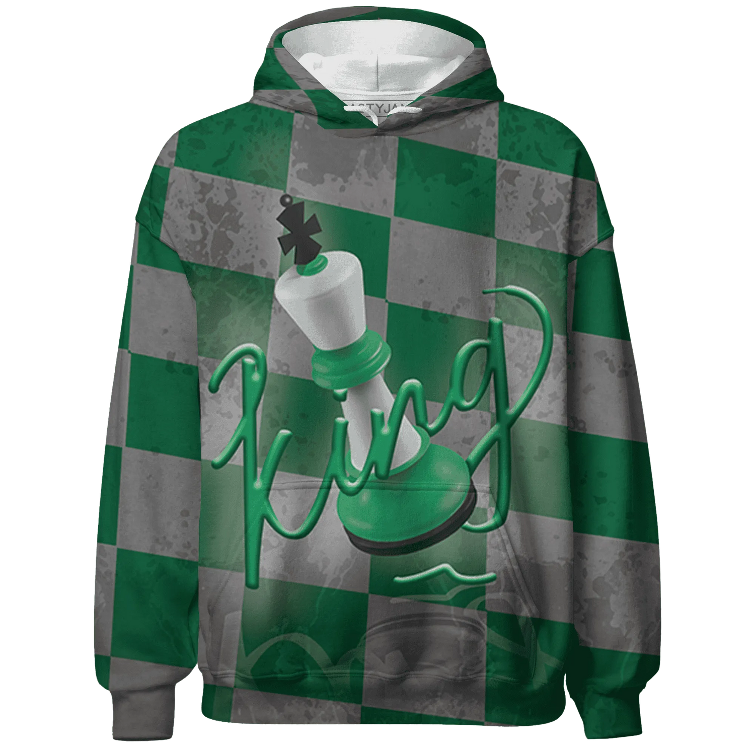 Lucky-Green-5s-Hoodie-Match-Black-King-3D