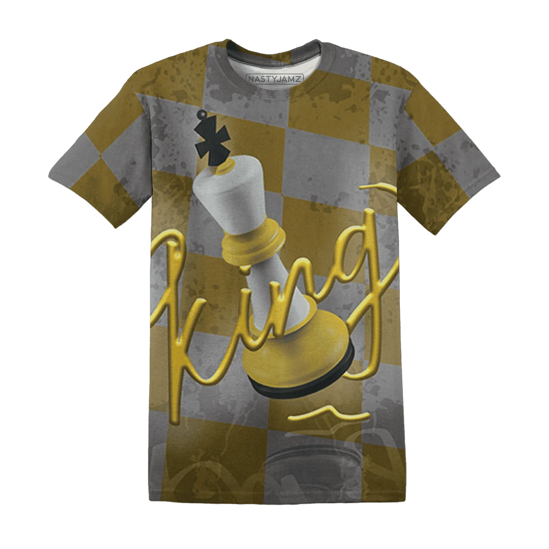 Yellow-Ochre-6s-T-Shirt-Match-Black-King-3D