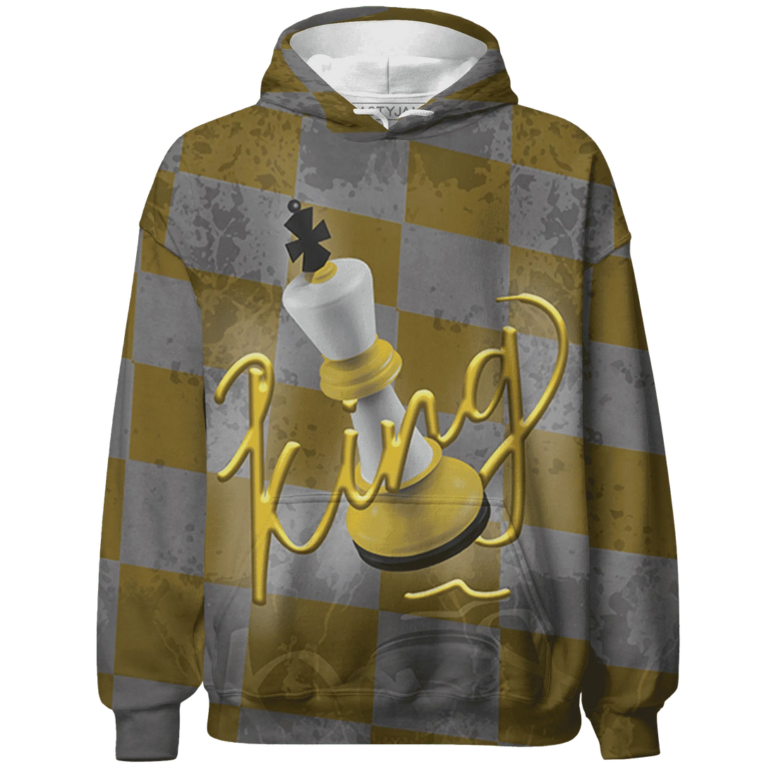 Yellow-Ochre-6s-Hoodie-Match-Black-King-3D