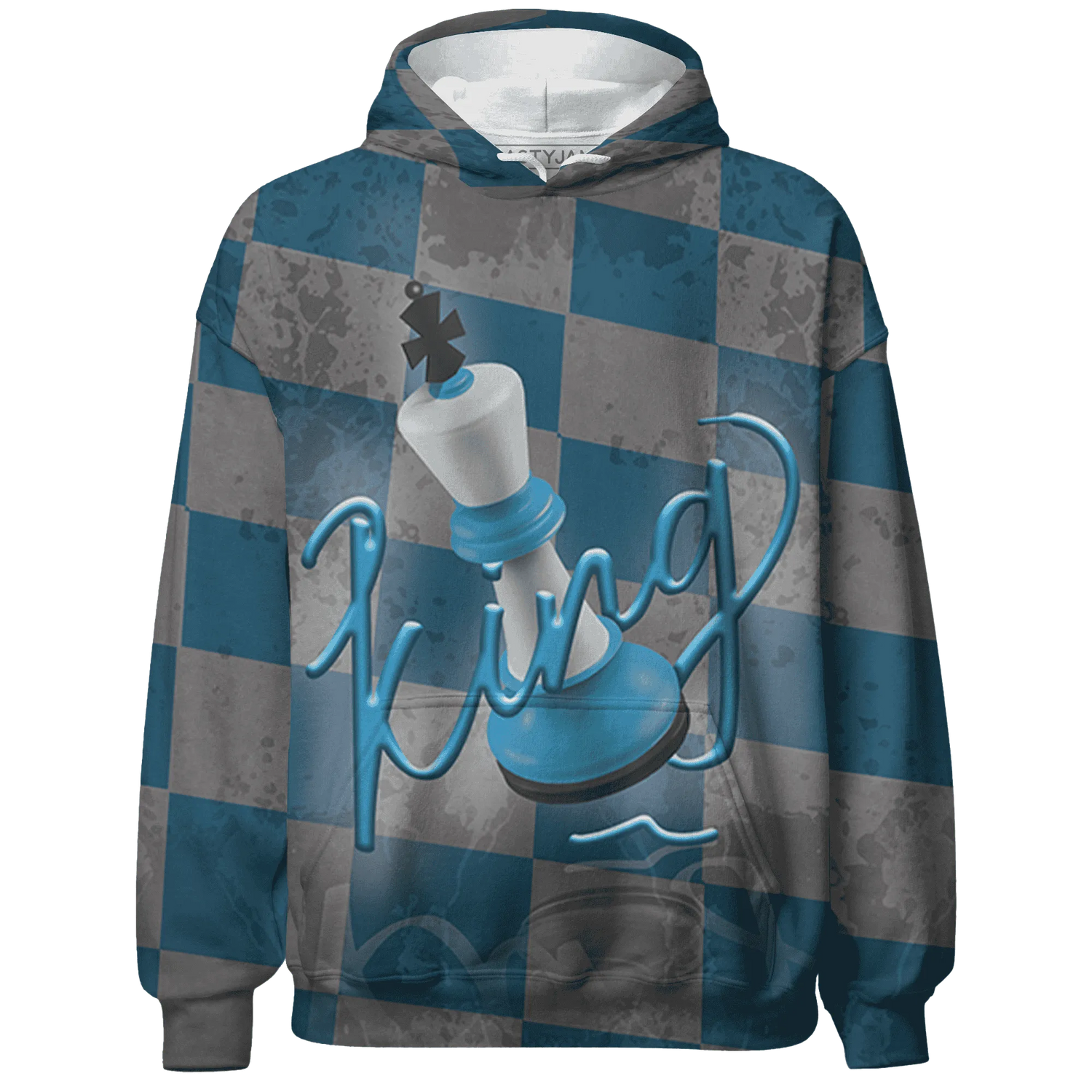 Powder-Blue-9s-Hoodie-Match-Black-King-3D
