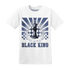 Low-Diffused-Blue-11s-T-Shirt-Match-Black-King-Collection