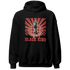 Dune Red 13s Hoodie Match Black King Collection - NastyJamz