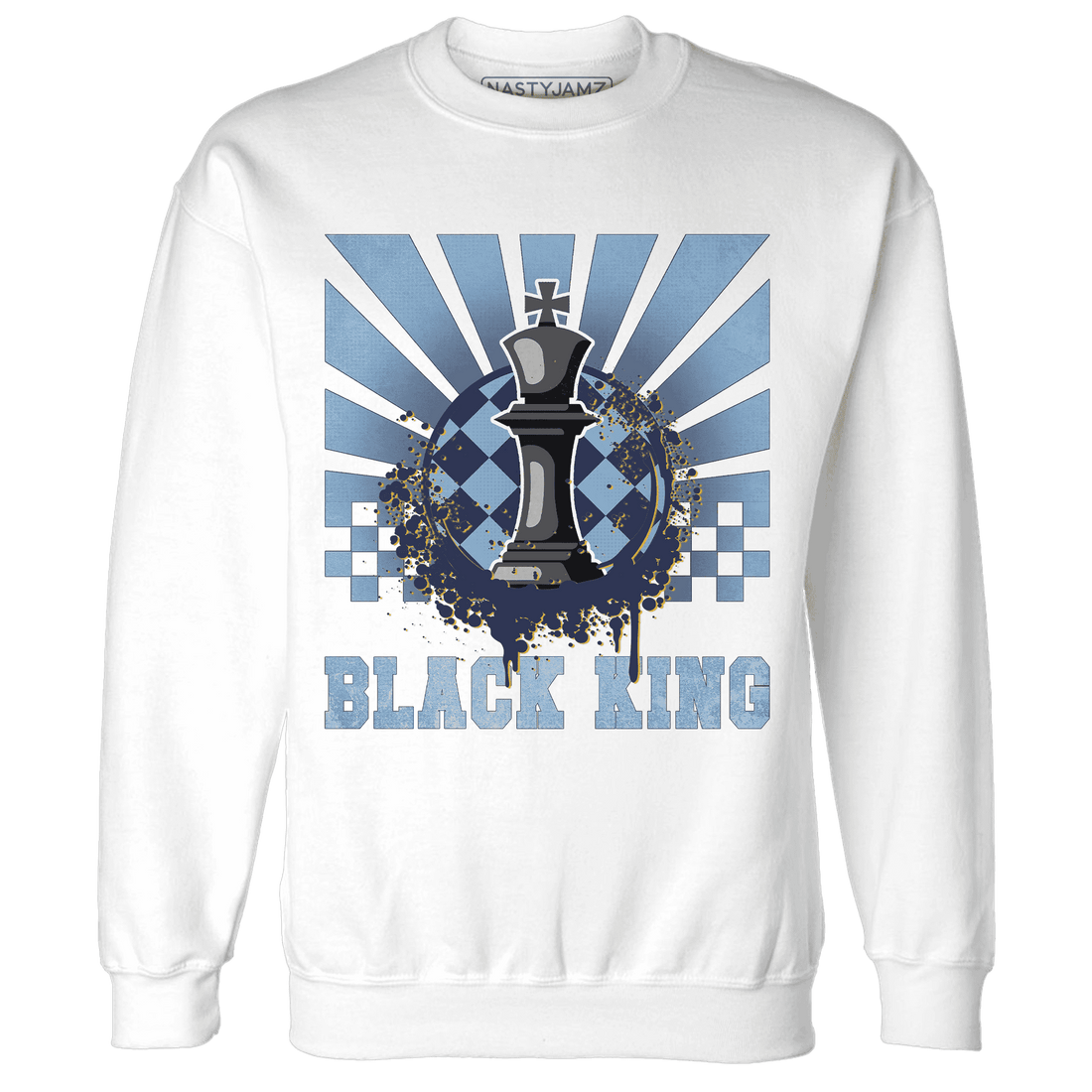 First In Flight 1s Sweatshirt Match Black King Collection - NastyJamz