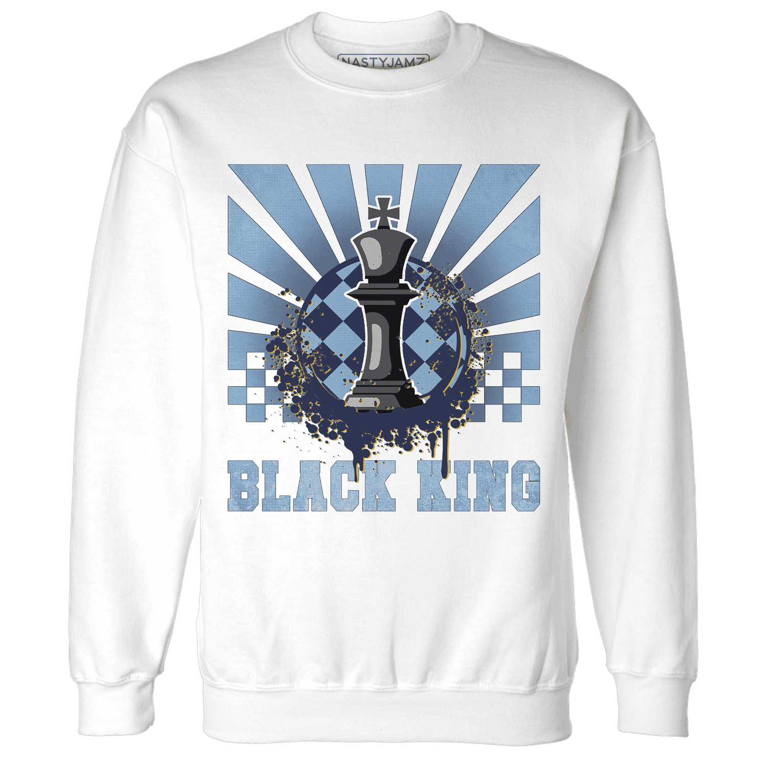 First In Flight 1s Sweatshirt Match Black King Collection - NastyJamz