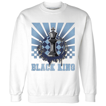 First In Flight 1s Sweatshirt Match Black King Collection - NastyJamz