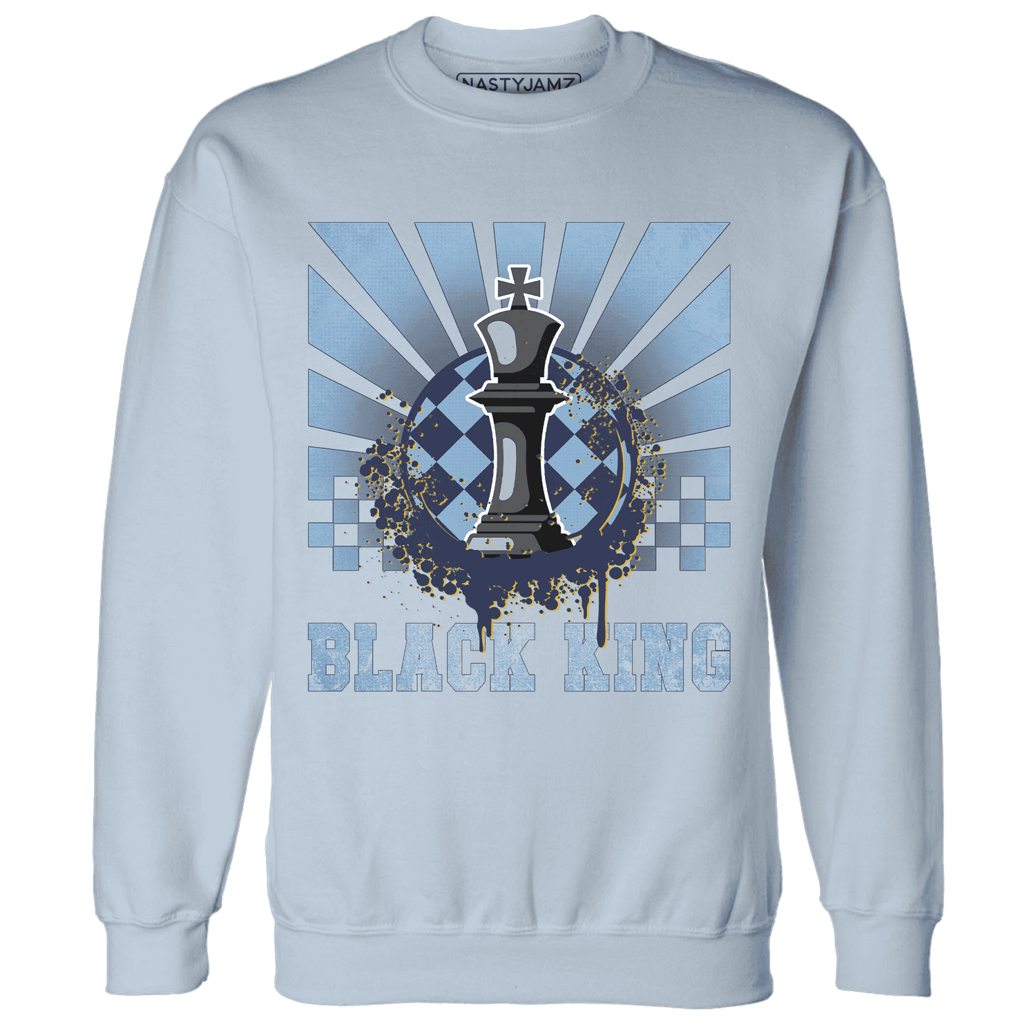 First In Flight 1s Sweatshirt Match Black King Collection - NastyJamz