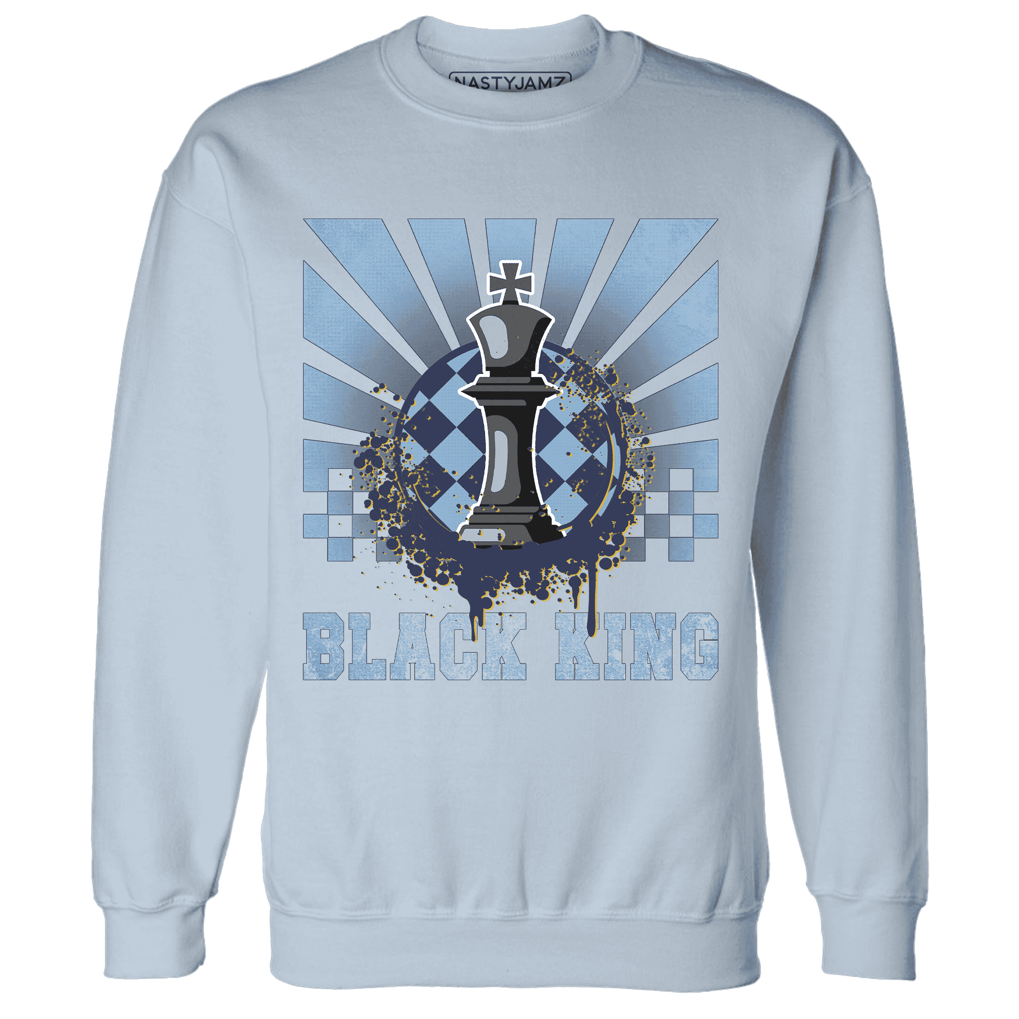 First In Flight 1s Sweatshirt Match Black King Collection - NastyJamz