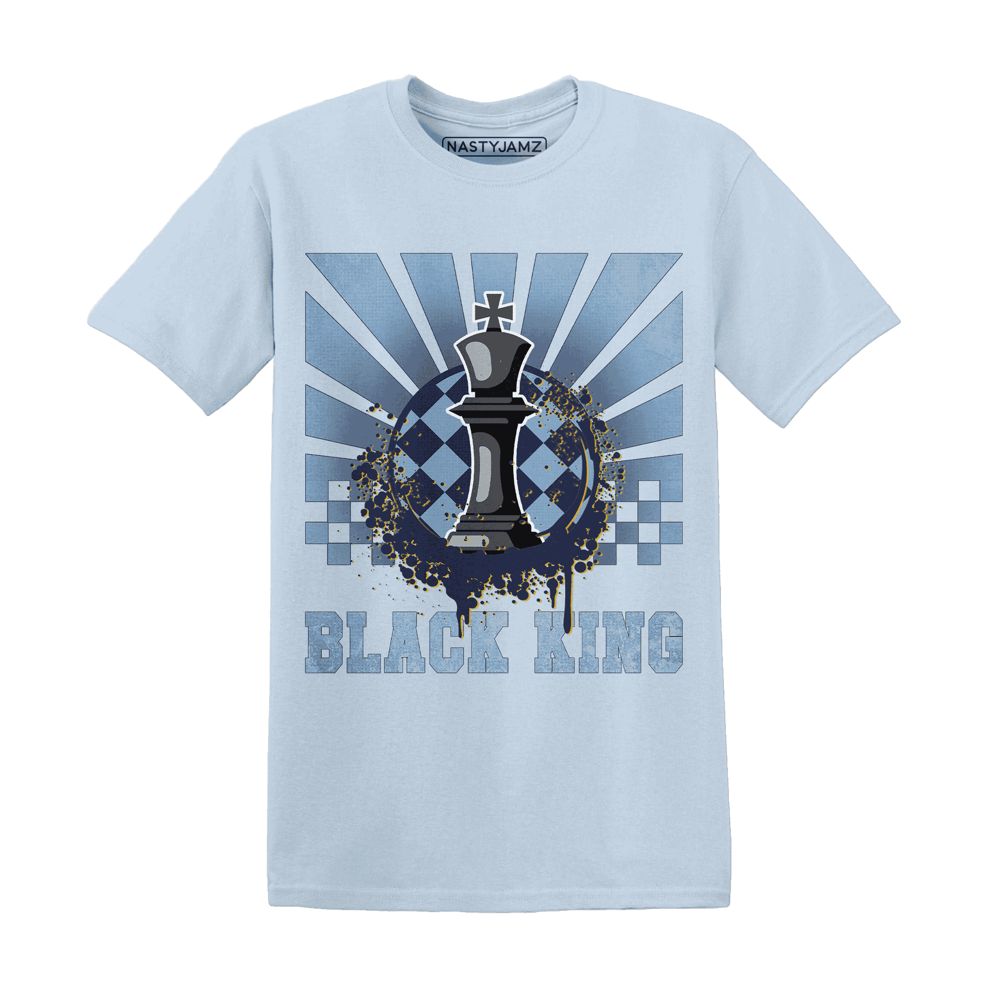 First In Flight 1s T Shirt Match Black King Collection - NastyJamz
