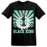 High OG Green Glow 1s T Shirt Match Black King Collection - NastyJamz