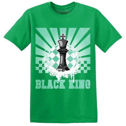 High OG Green Glow 1s T Shirt Match Black King Collection - NastyJamz
