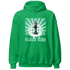 High OG Green Glow 1s Hoodie Match Black King Collection - NastyJamz