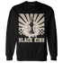 Latte 1s Sweatshirt Match Black King Collection - NastyJamz