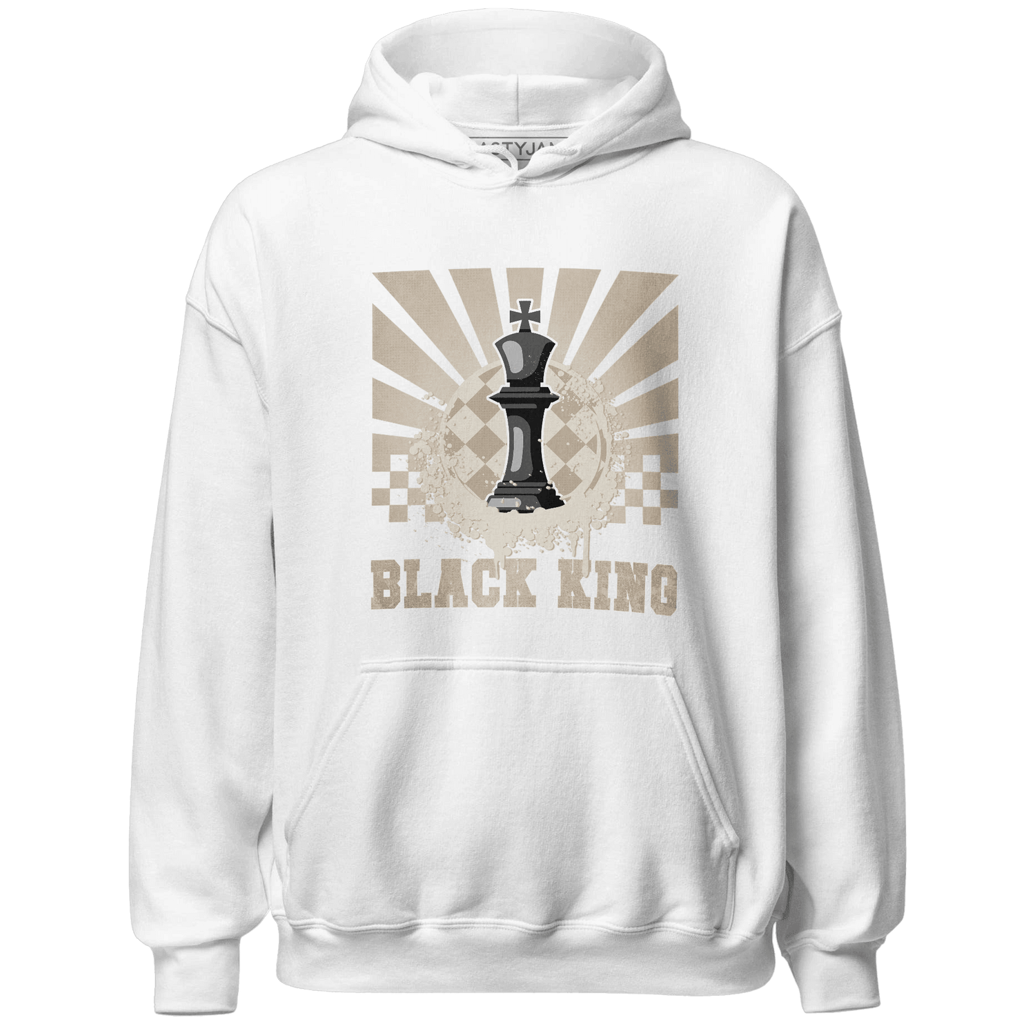 Latte 1s Hoodie Match Black King Collection - NastyJamz