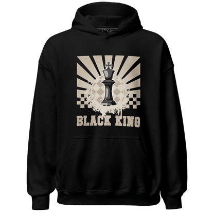 Latte 1s Hoodie Match Black King Collection - NastyJamz