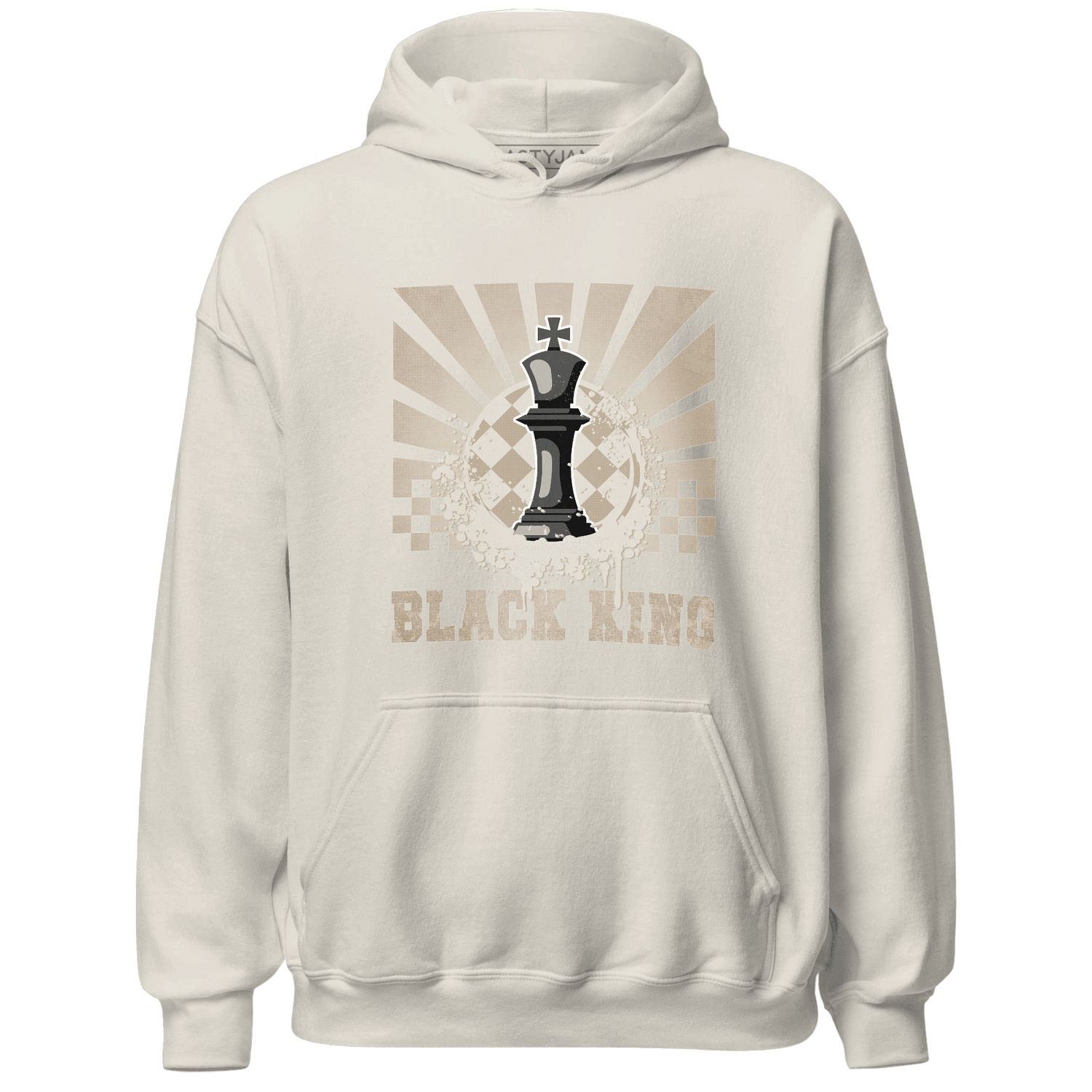 Latte 1s Hoodie Match Black King Collection - NastyJamz