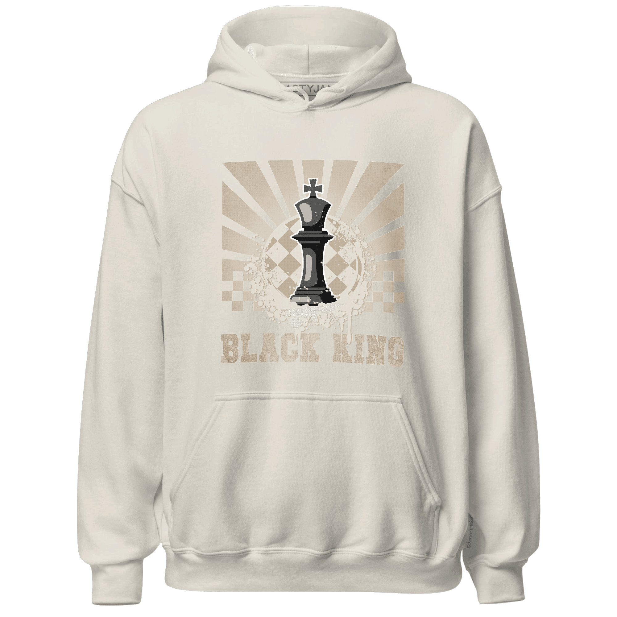 Latte 1s Hoodie Match Black King Collection - NastyJamz