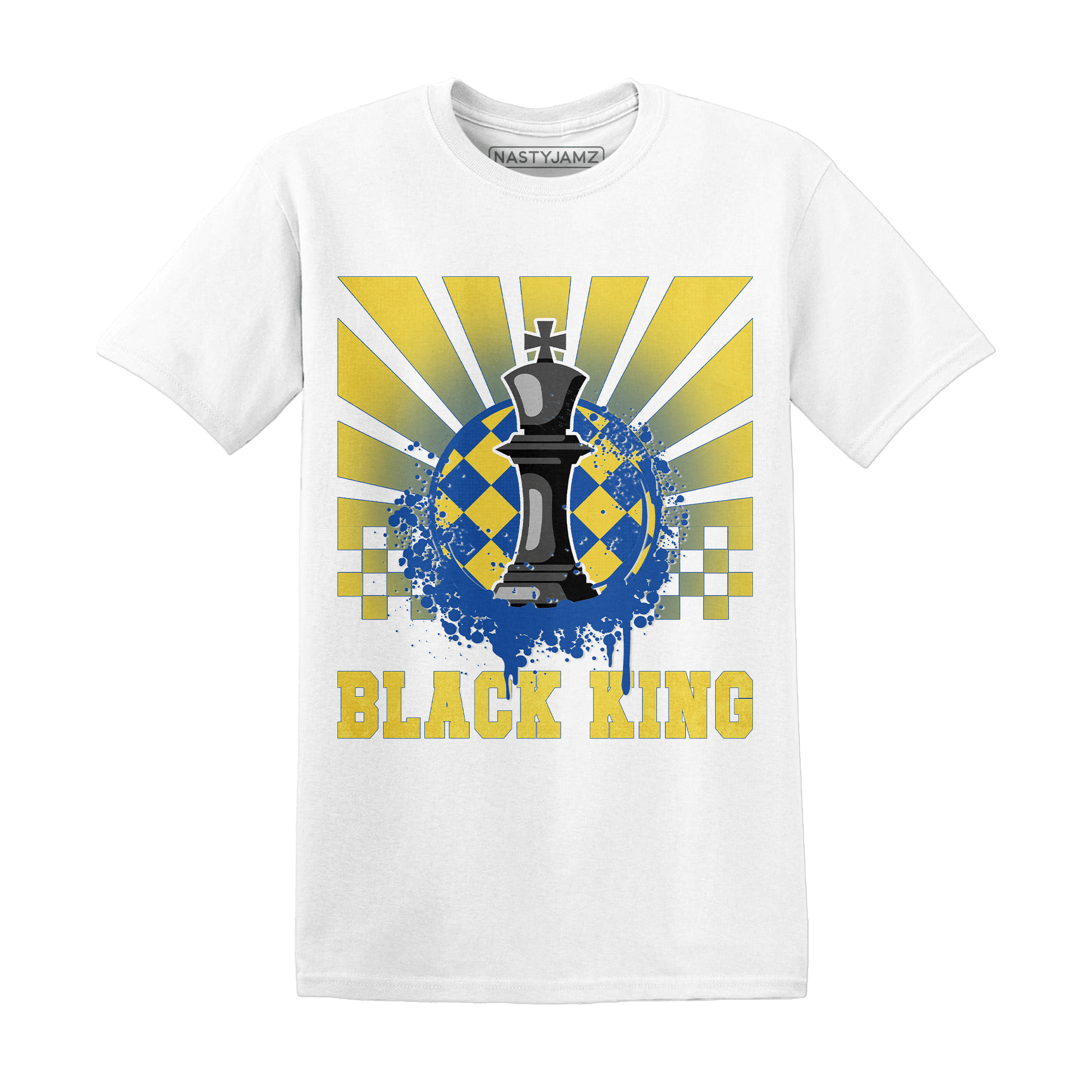 Low OG Canary TVSC 1s T Shirt Match Black King Collection - NastyJamz