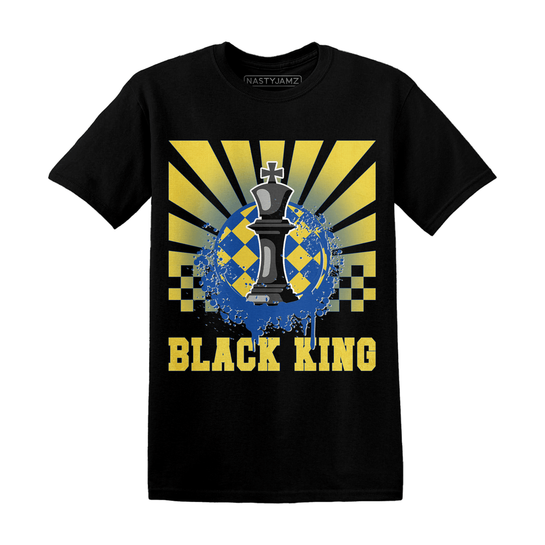 Low OG Canary TVSC 1s T Shirt Match Black King Collection - NastyJamz