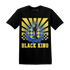 Low OG Canary TVSC 1s T Shirt Match Black King Collection - NastyJamz