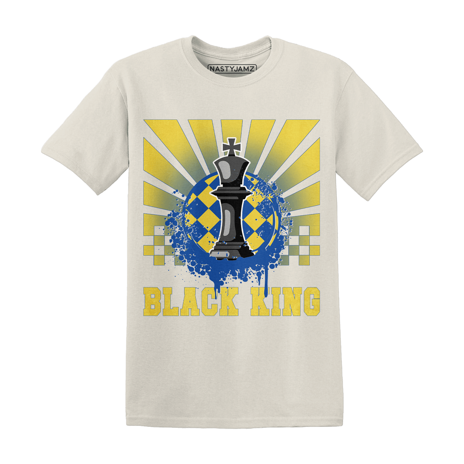 Low OG Canary TVSC 1s T Shirt Match Black King Collection - NastyJamz