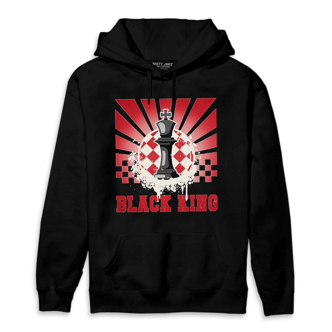 Low OG Trophy Room 1s Hoodie Match Black King Collection - NastyJamz