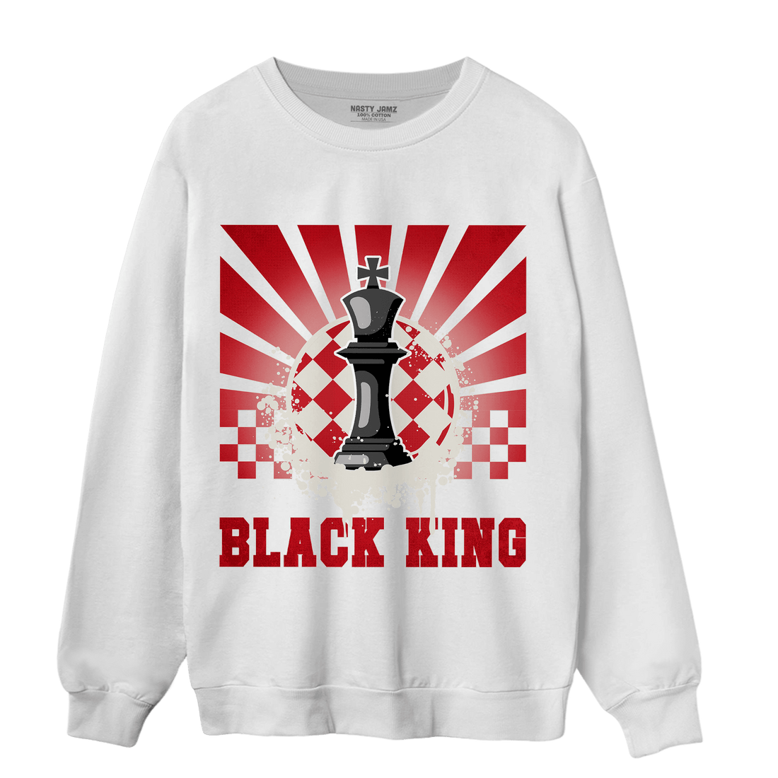 Low OG Trophy Room 1s Sweatshirt Match Black King Collection - NastyJamz