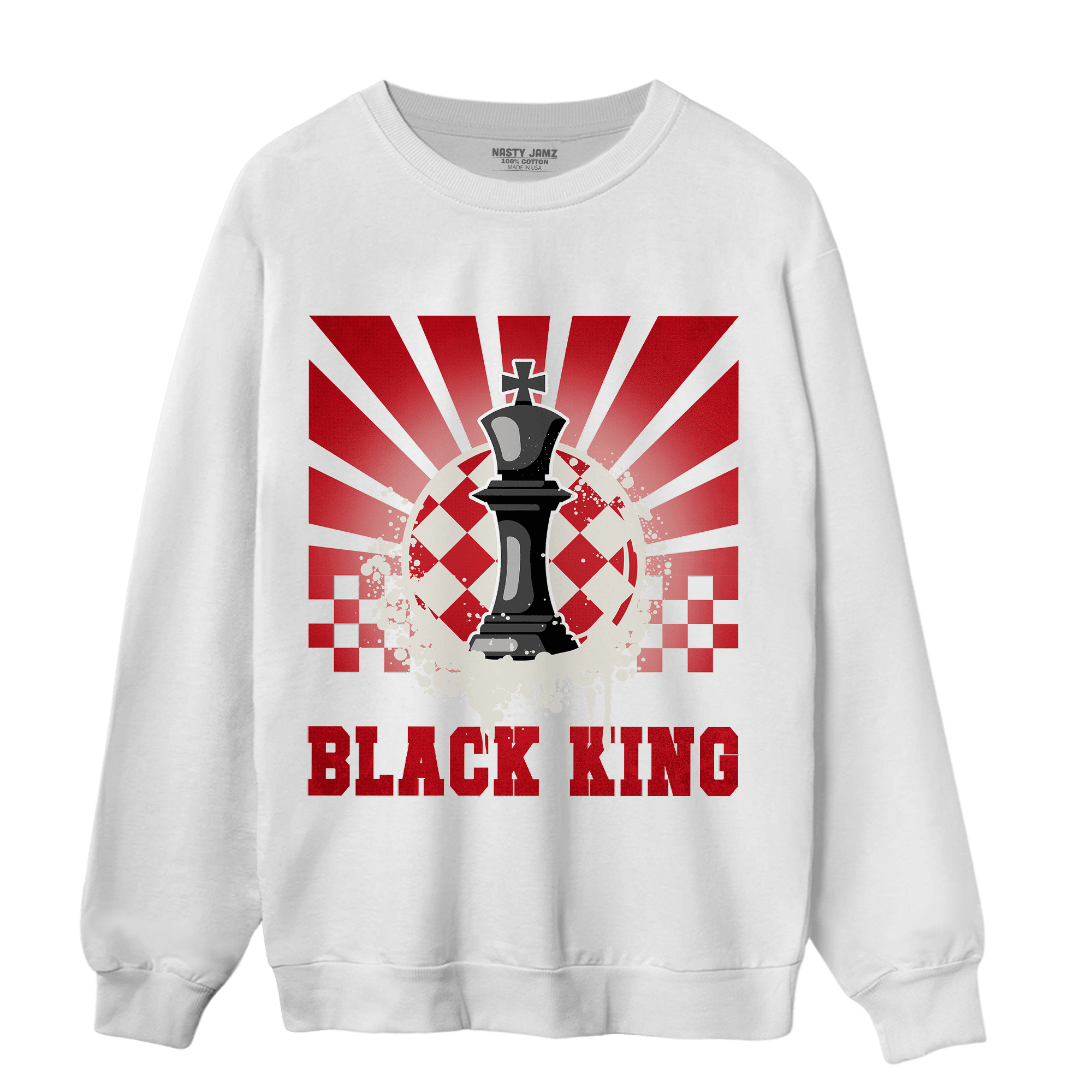 Low OG Trophy Room 1s Sweatshirt Match Black King Collection - NastyJamz