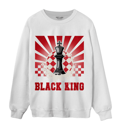 Low OG Trophy Room 1s Sweatshirt Match Black King Collection - NastyJamz