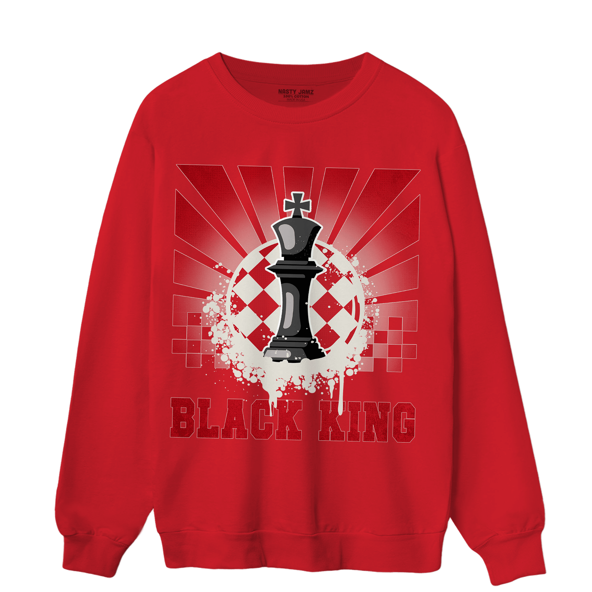 Low OG Trophy Room 1s Sweatshirt Match Black King Collection - NastyJamz