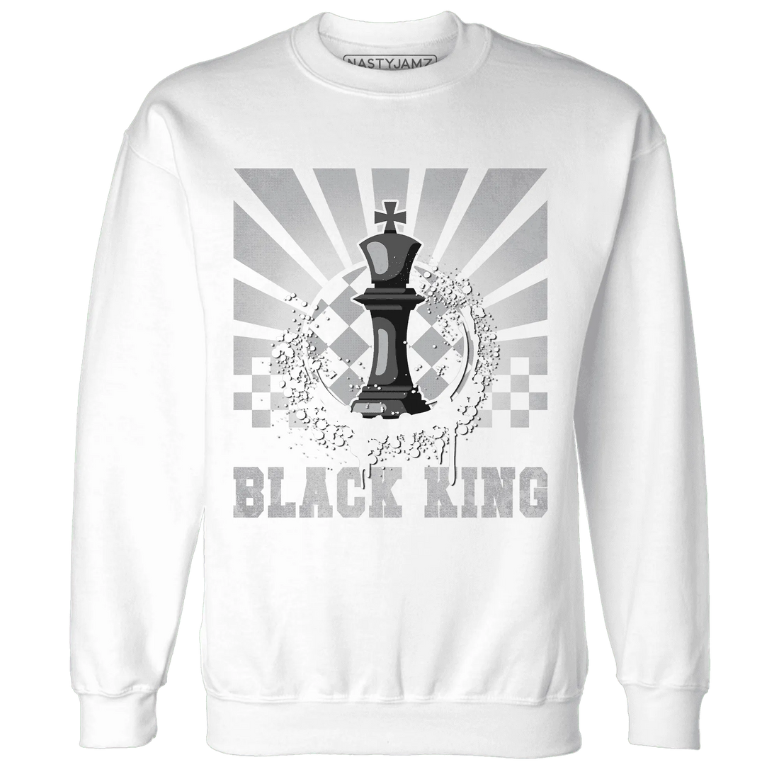 Wolf-Grey-1s-Sweatshirt-Match-Black-King-Collection