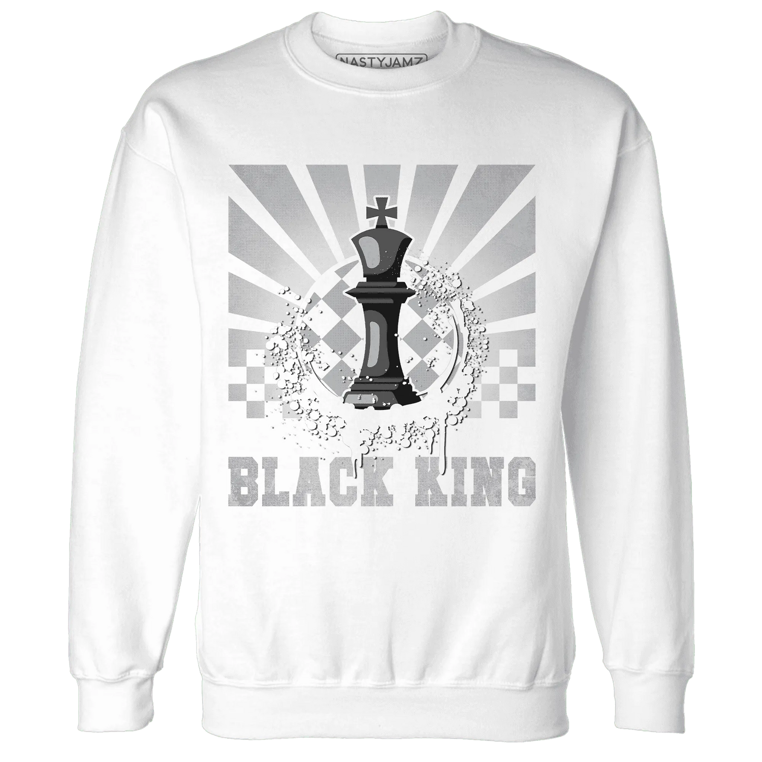 Wolf-Grey-1s-Sweatshirt-Match-Black-King-Collection