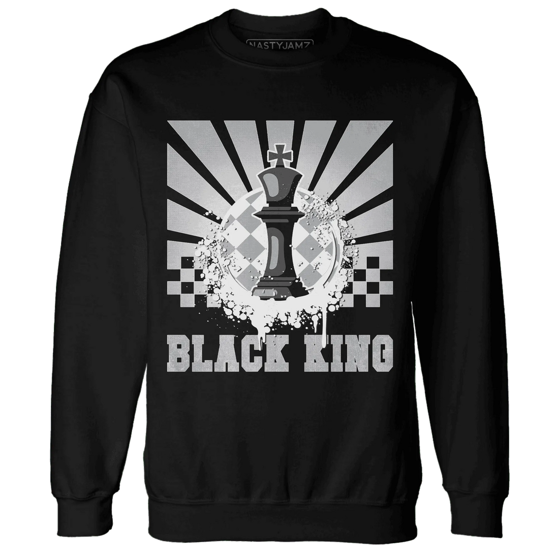 Wolf-Grey-1s-Sweatshirt-Match-Black-King-Collection