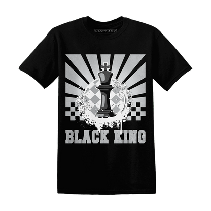 Wolf-Grey-1s-T-Shirt-Match-Black-King-Collection