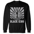 Cement-Grey-3s-Sweatshirt-Match-Black-King-Collection