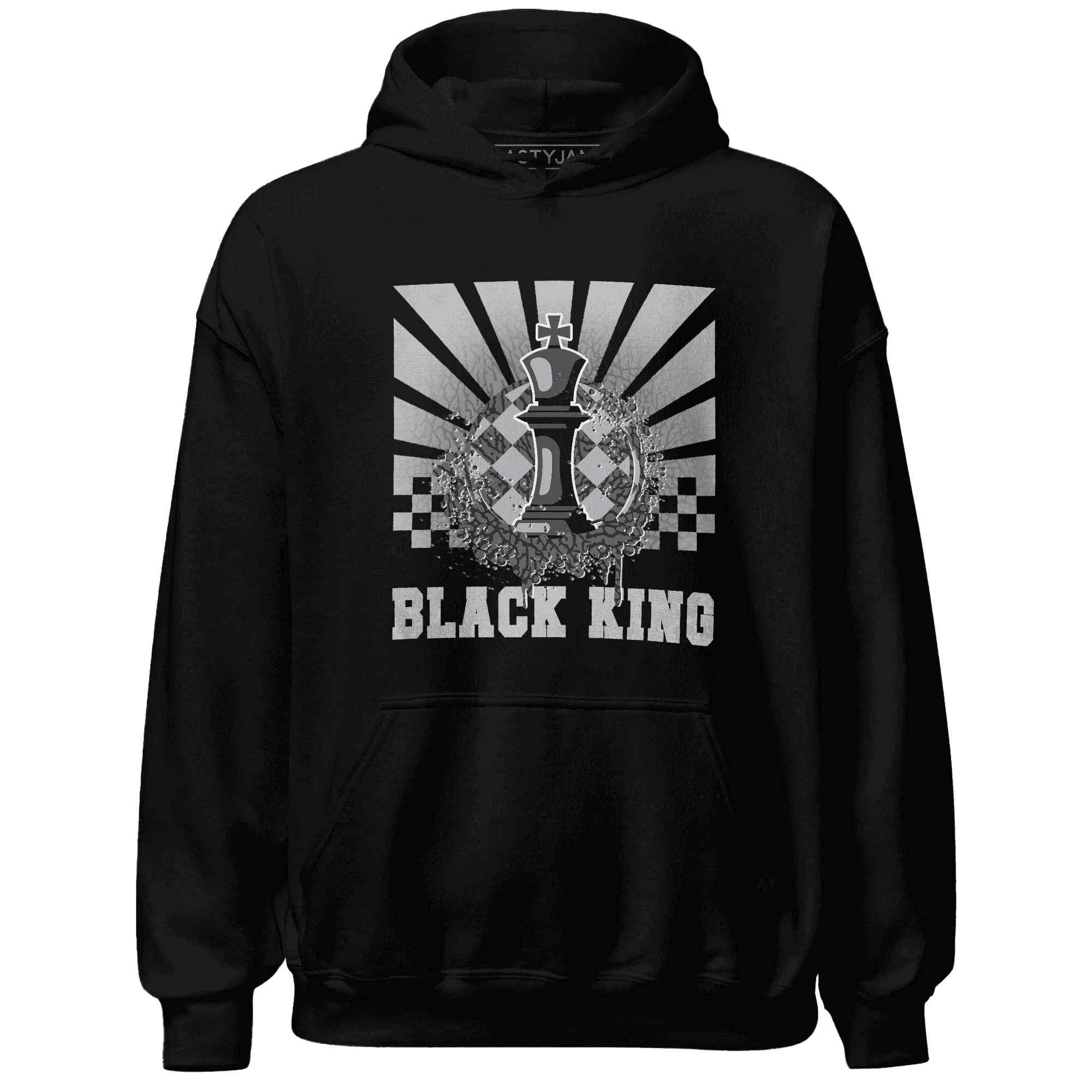 Cement-Grey-3s-Hoodie-Match-Black-King-Collection