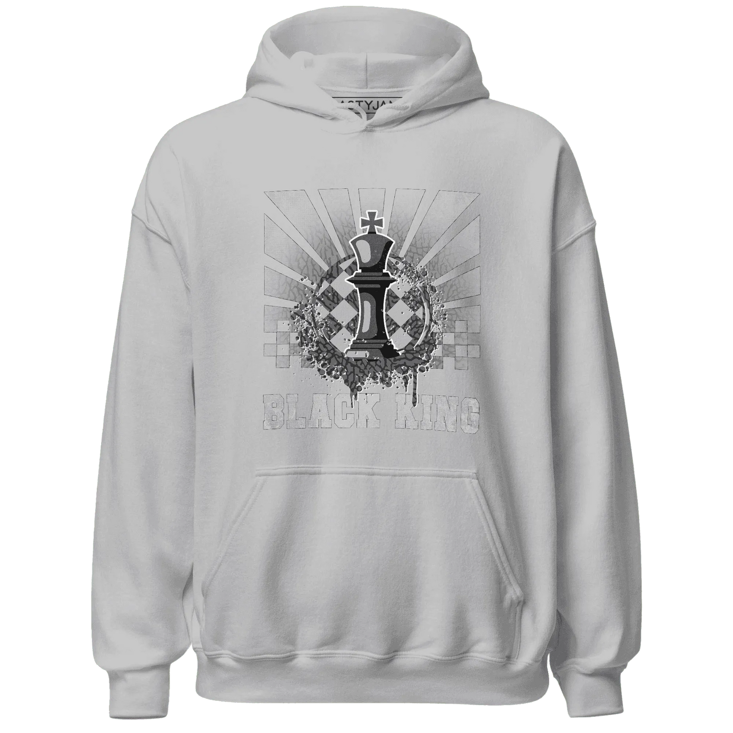 Cement-Grey-3s-Hoodie-Match-Black-King-Collection