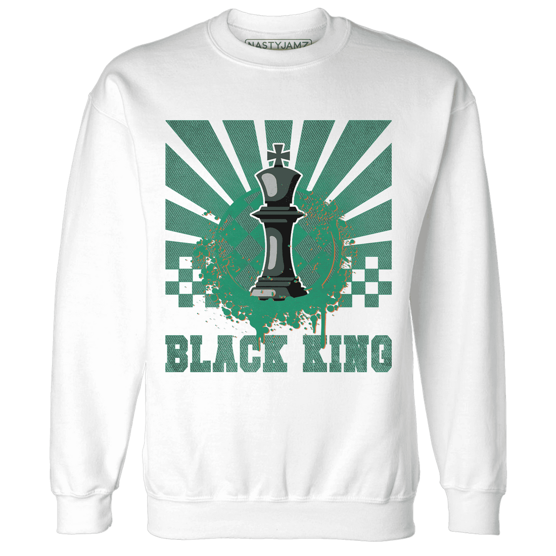 Nina CN Abney 3s Sweatshirt Match Black King Collection - NastyJamz