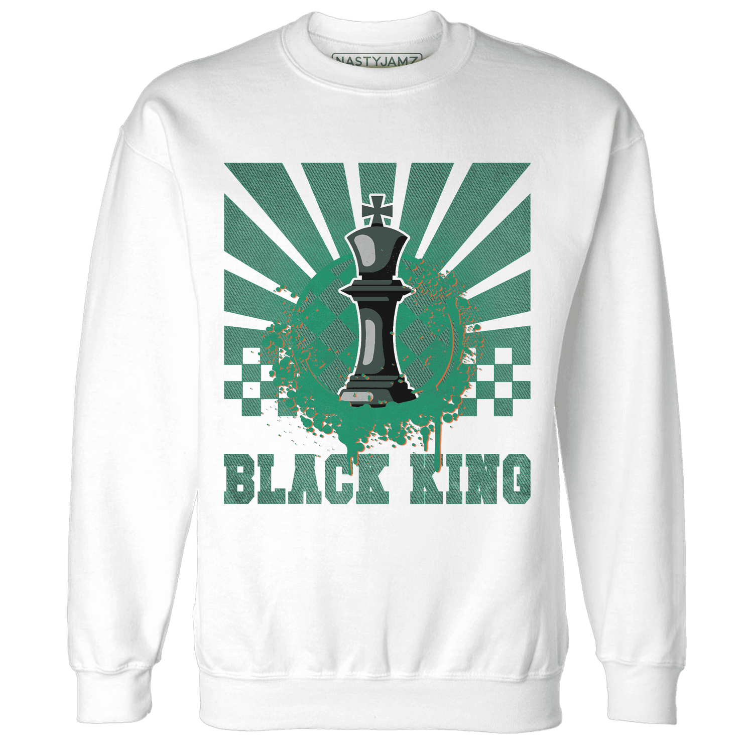 Nina CN Abney 3s Sweatshirt Match Black King Collection - NastyJamz