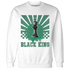 Nina CN Abney 3s Sweatshirt Match Black King Collection - NastyJamz