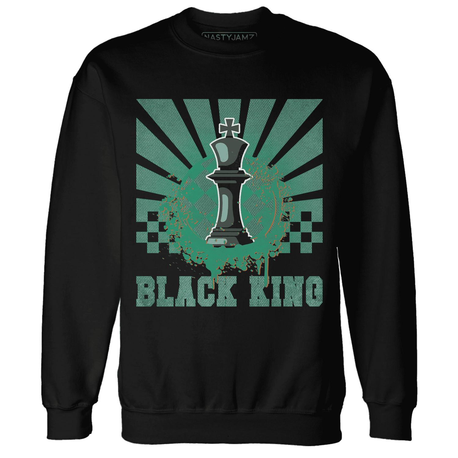 Nina CN Abney 3s Sweatshirt Match Black King Collection - NastyJamz