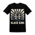 Quaiii 54 3s T Shirt Match Black King Collection - NastyJamz