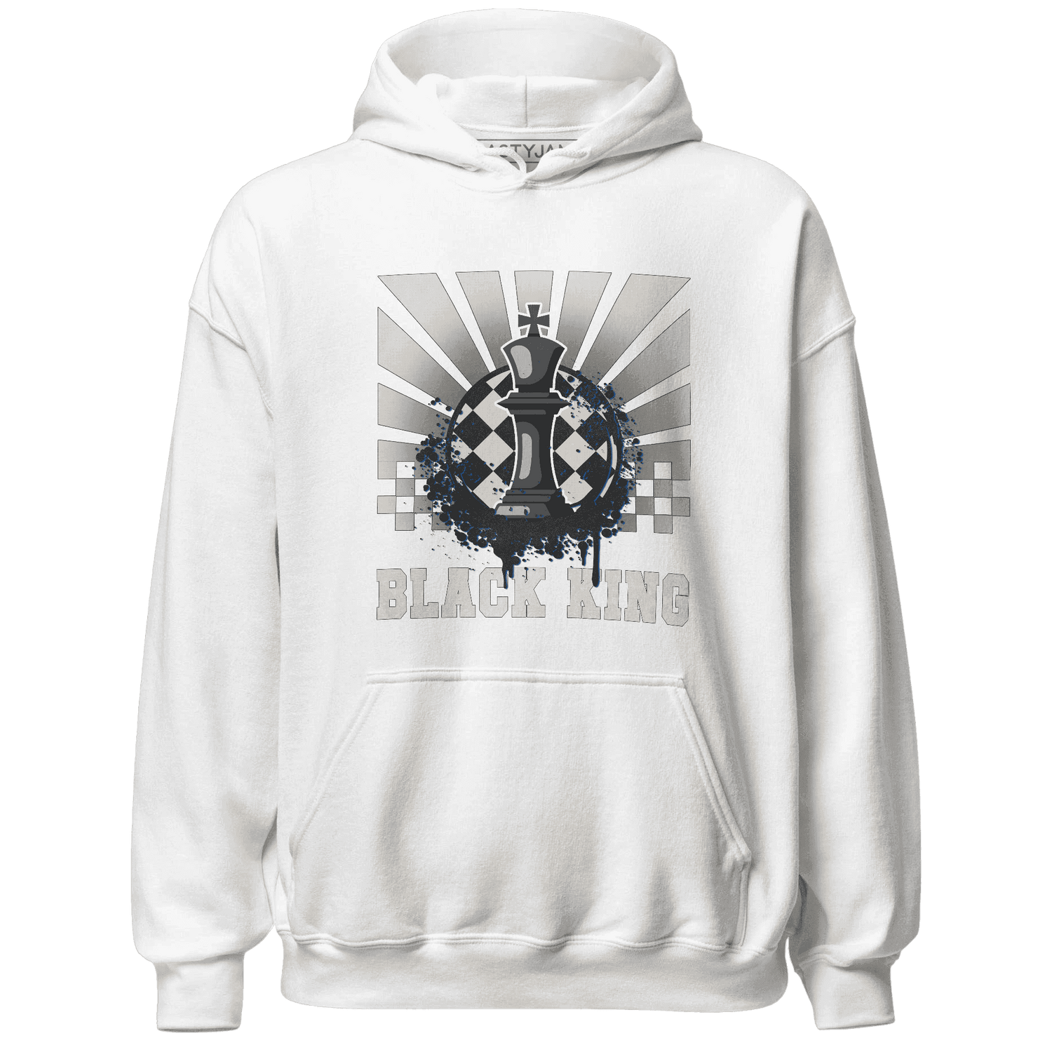 Quaiii 54s Hoodie Match Black King Collection - NastyJamz